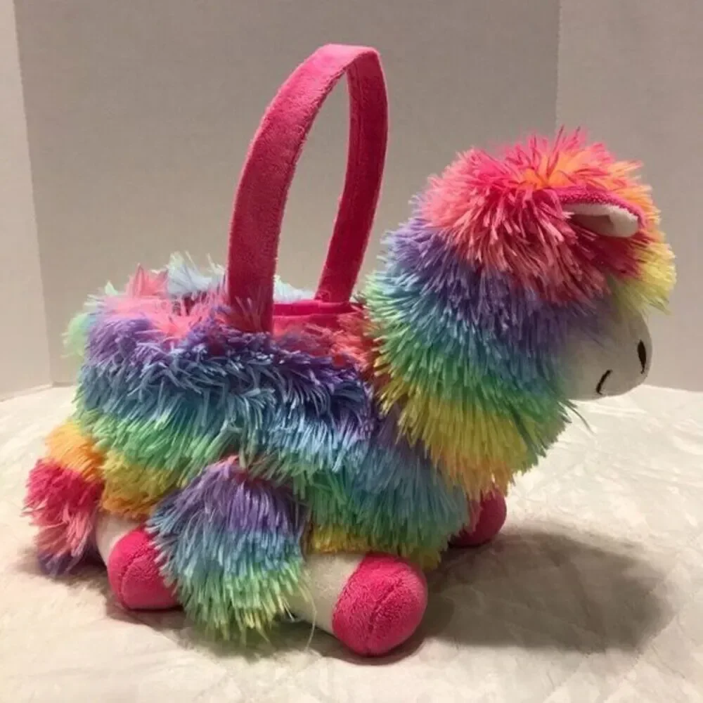 Dan‎ Dee Rainbow Lama bucket purse